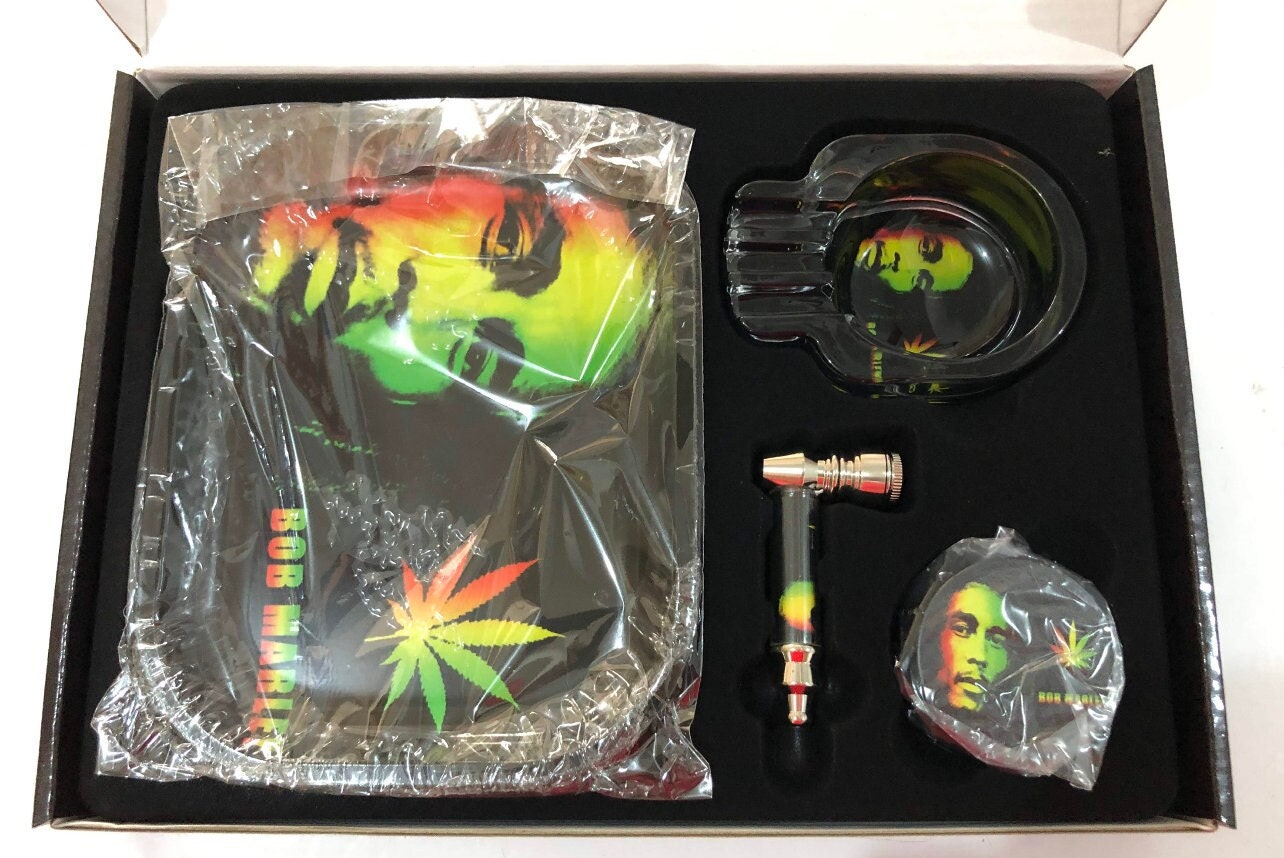 Smoking Kit - Ashtray, Rolling Tray, Grinder, Etc.